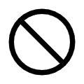 Black stop icon.